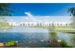 手机qq个性主题（qq的个性主题）
