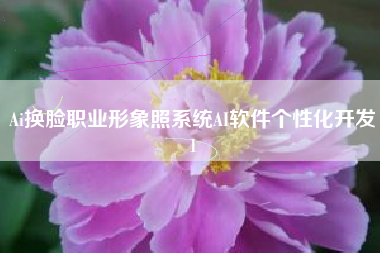Ai换脸职业形象照系统AI软件个性化开发1 Ai换脸职业形象照系统AI软件个性化开发1